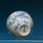 Zi Teng Hua 100cc - Jing De Zhen Porcelain Gaiwan - zycs_China