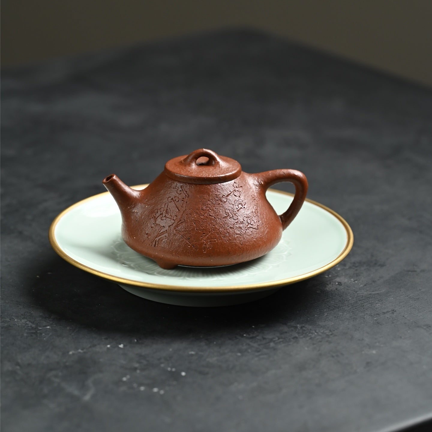 Zi Ye Shi Piao 120cc - Yixing Handmade Teapot - zycs_China
