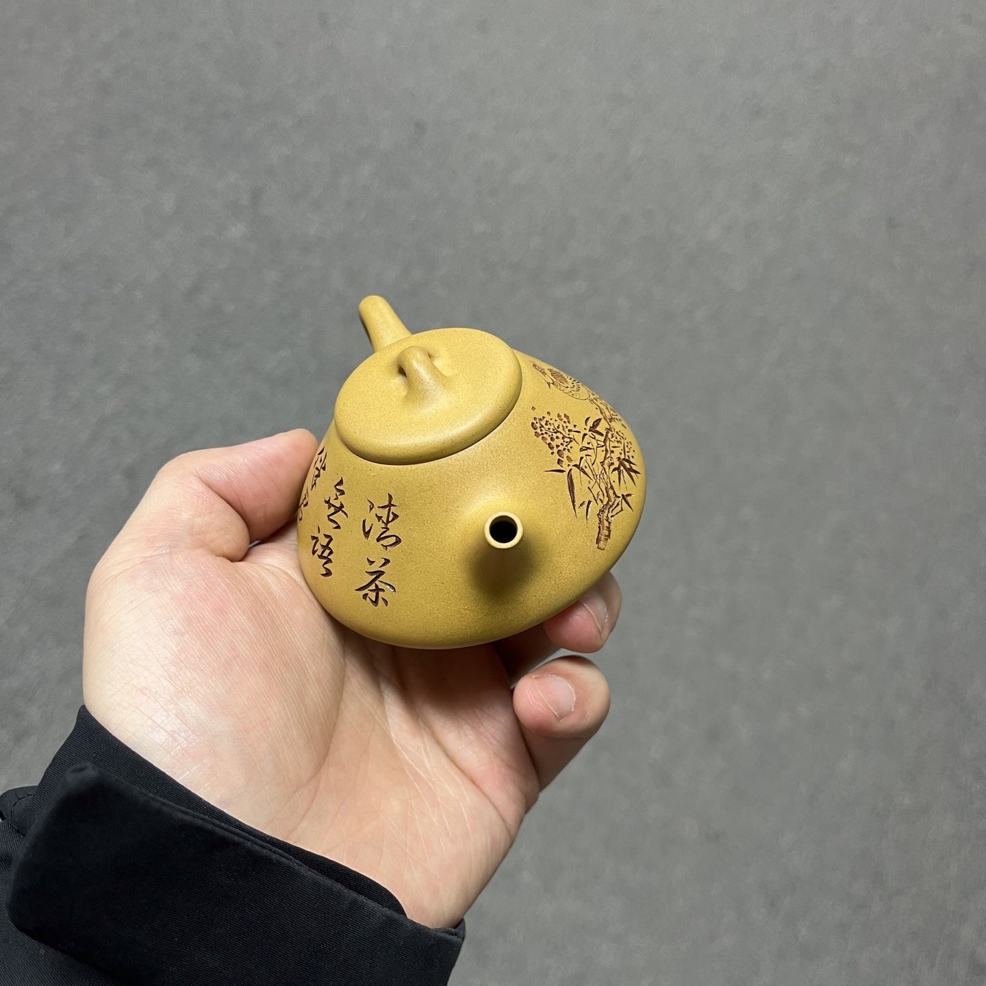 Zi Ye Shi Piao 120cc - Yixing Handmade Teapot - zycs_China