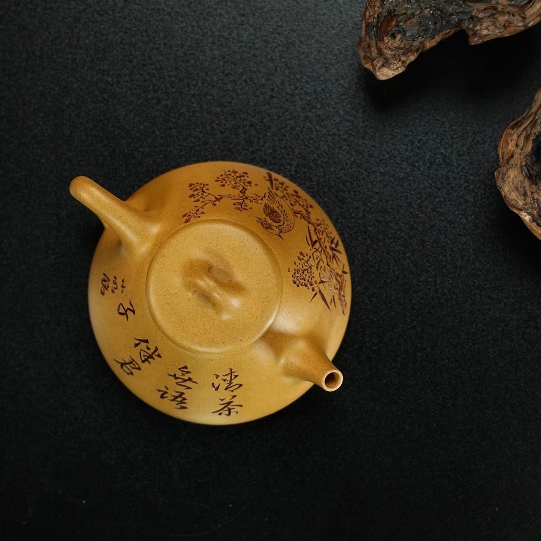Zi Ye Shi Piao 120cc - Yixing Handmade Teapot - zycs_China