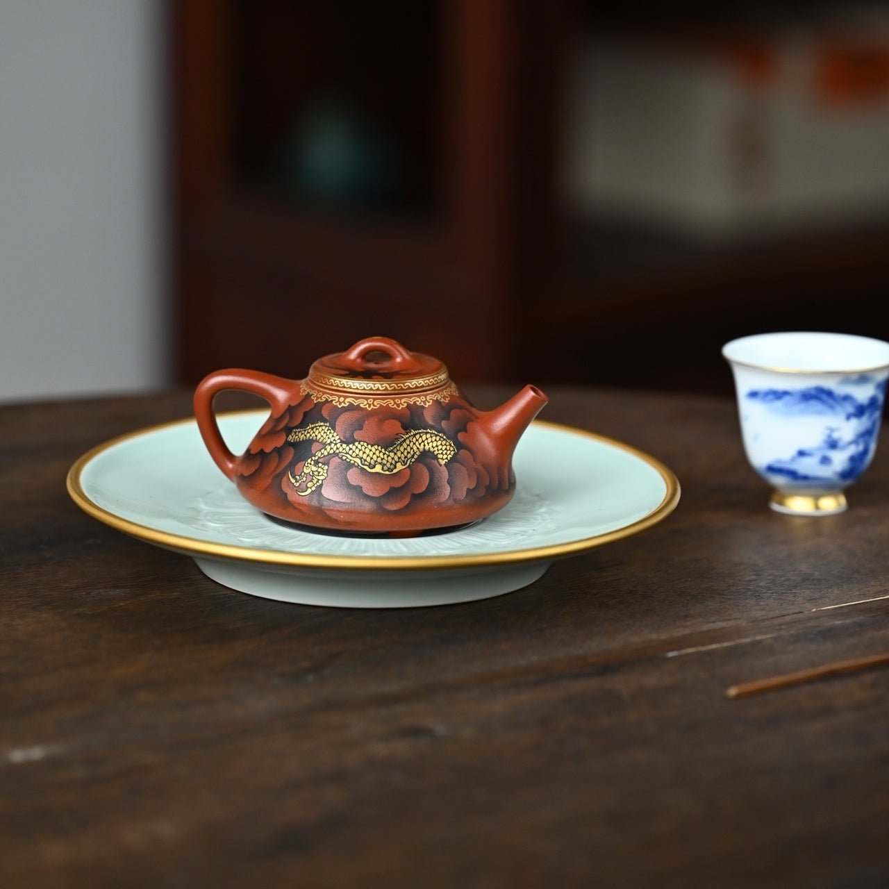Zi Ye Shi Piao 130cc - Yixing Handmade Teapot - zycs_China