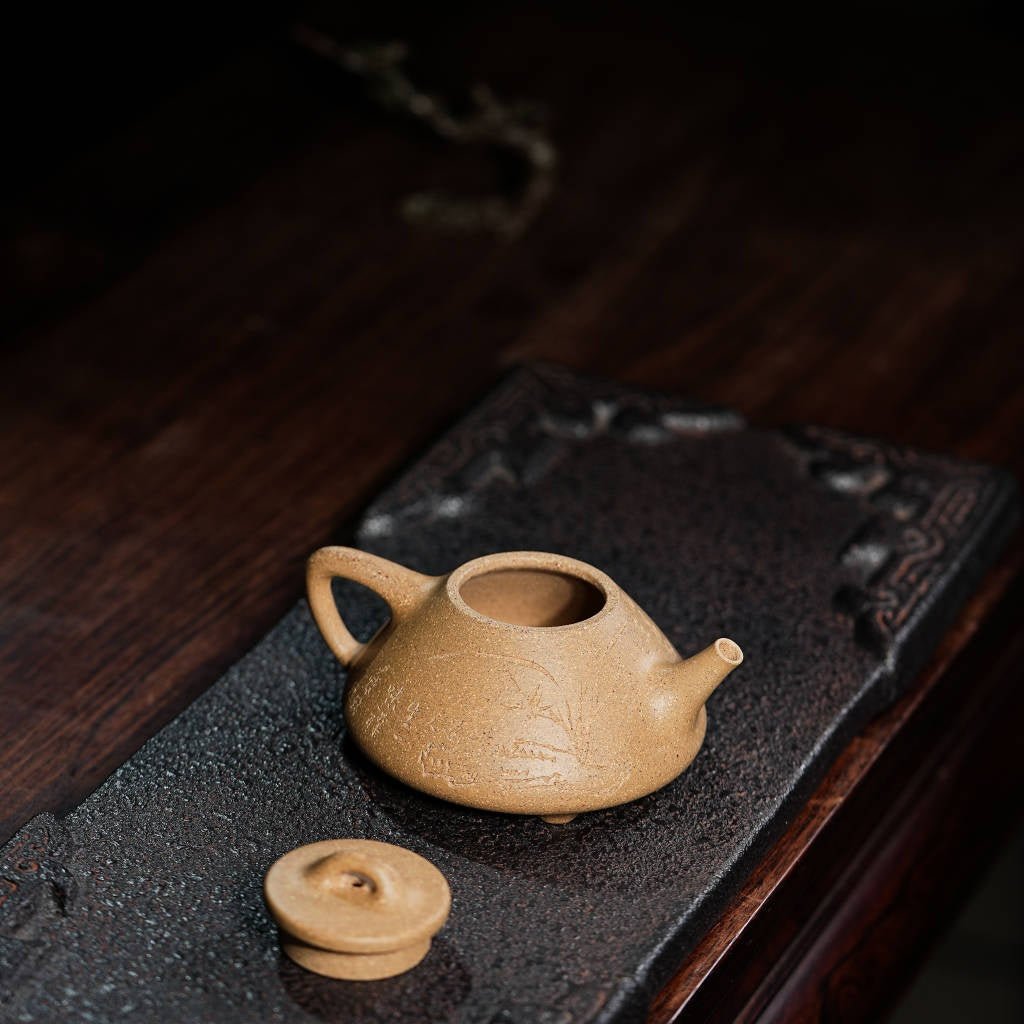 Zi Ye Shi Piao 140cc - Yixing Handmade Teapot - zycs_China