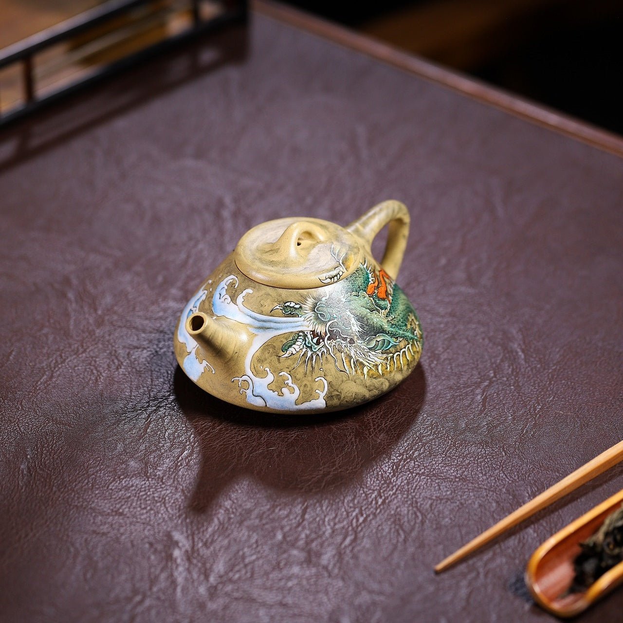 Zi Ye Shi Piao 260cc - Yixing Handmade Teapot - zycs_China