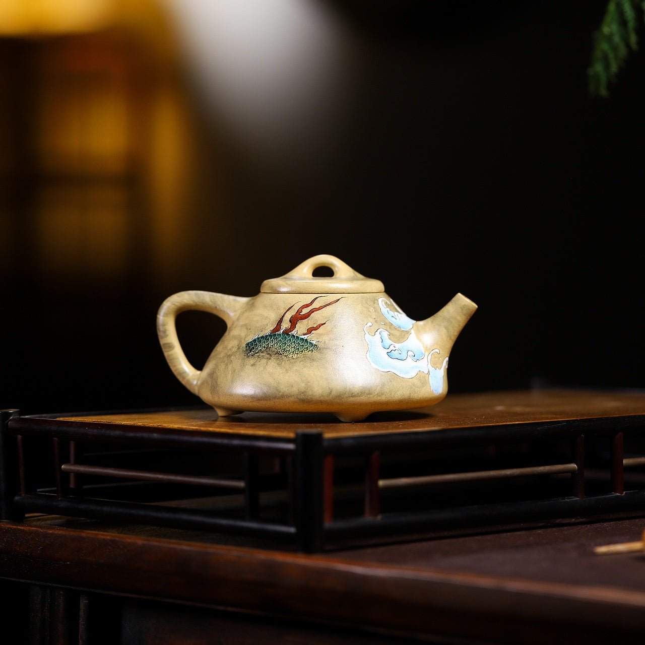 Zi Ye Shi Piao 260cc - Yixing Handmade Teapot - zycs_China