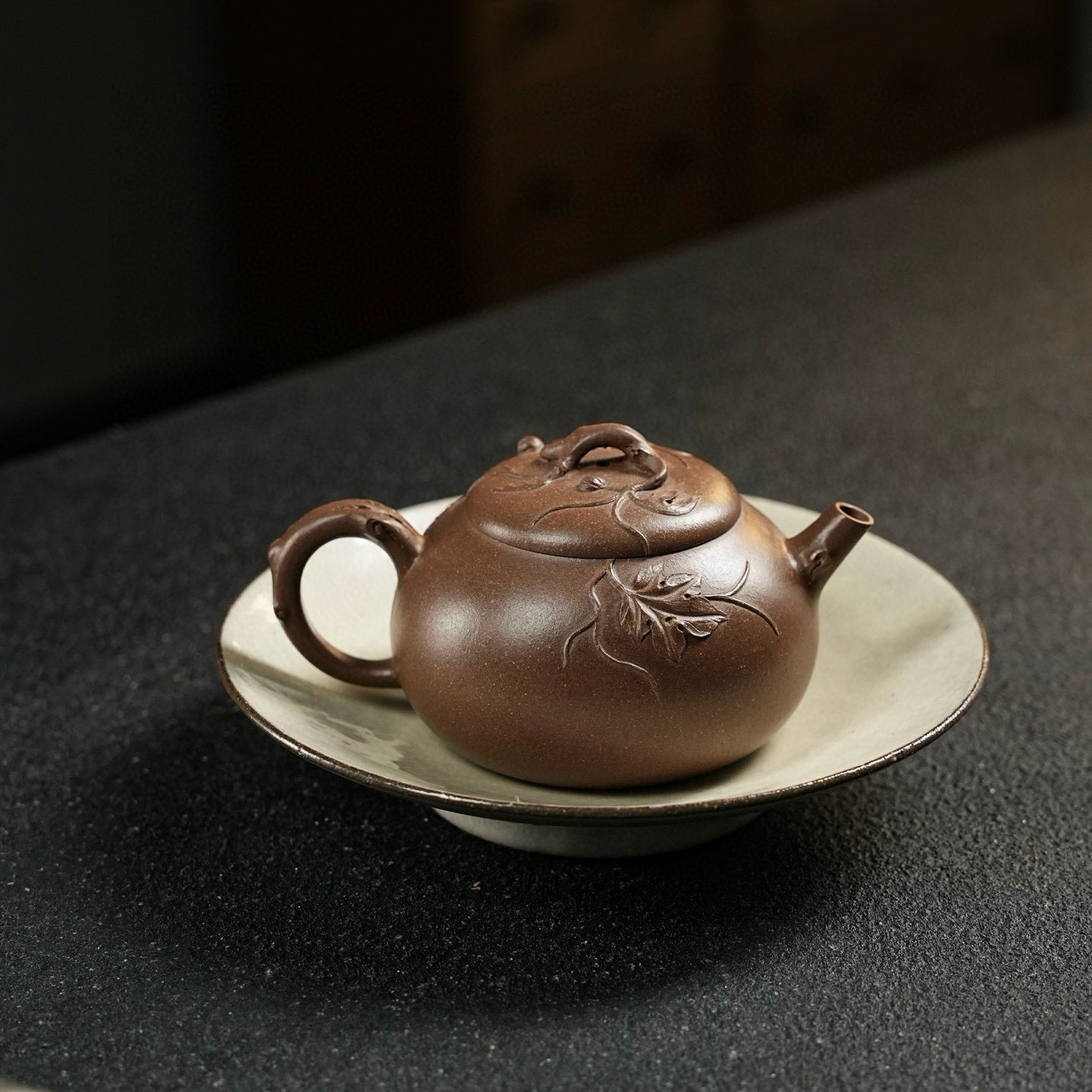 Zui Qing Huan 180cc - Yixing Handmade Teapot - zycs_China